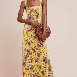 Anthropologie FARM RIO Yellow "Cantonal" Maxi